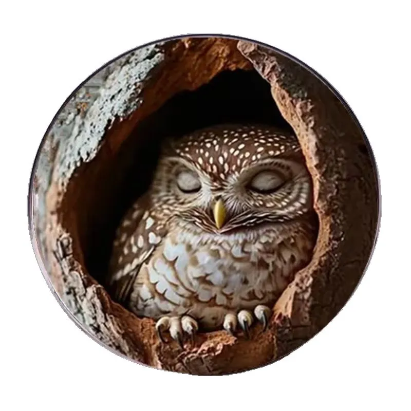 Vintage Owl Brooch – Elegant Owl Lapel Pin, Retro Bird Clothing Accessory, Perfect Gift for Nature Lovers & Wise Souls